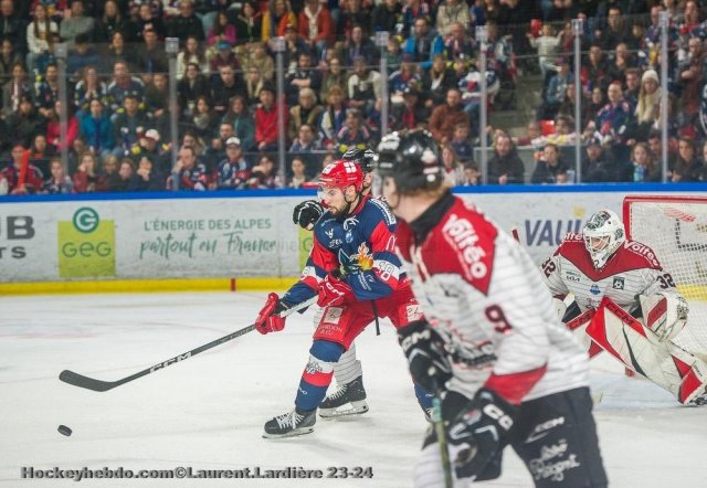 Photo hockey match Grenoble  - Bordeaux le 30/03/2024