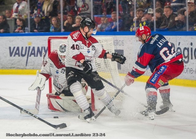Photo hockey match Grenoble  - Bordeaux le 30/03/2024