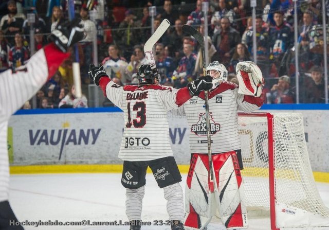 Photo hockey match Grenoble  - Bordeaux le 30/03/2024