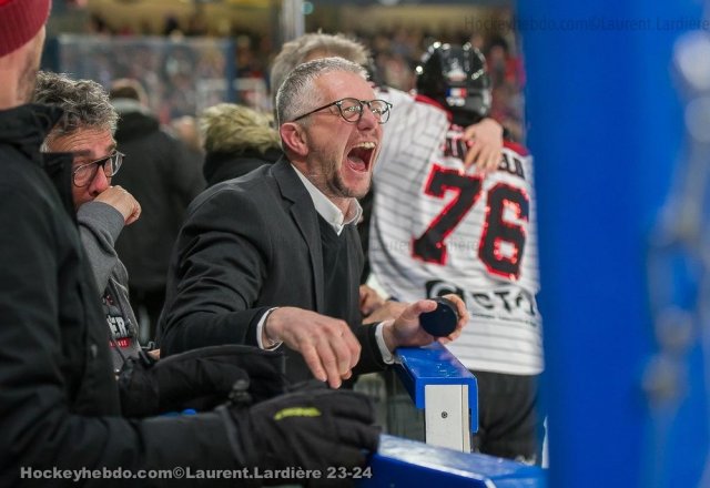 Photo hockey match Grenoble  - Bordeaux le 30/03/2024