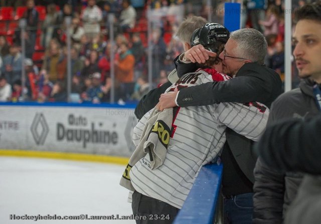 Photo hockey match Grenoble  - Bordeaux le 30/03/2024