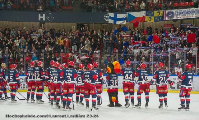 Photo hockey match Grenoble  - Bordeaux le 30/03/2024