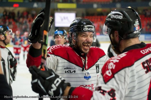 Photo hockey match Grenoble  - Bordeaux le 30/03/2024