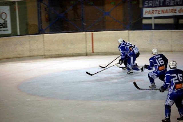 Photo hockey match Reims* - Caen  le 17/10/2009