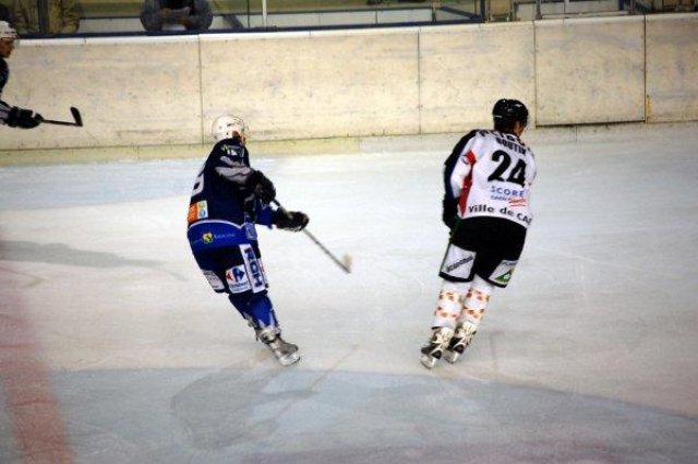 Photo hockey match Reims* - Caen  le 17/10/2009