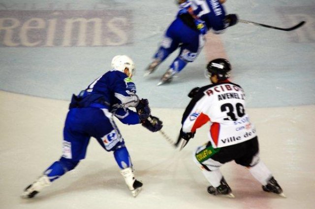 Photo hockey match Reims* - Caen  le 17/10/2009