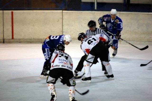 Photo hockey match Reims* - Caen  le 17/10/2009