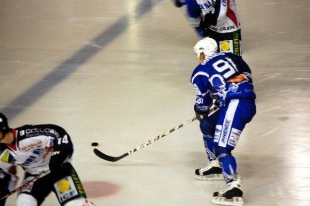 Photo hockey match Reims* - Caen  le 17/10/2009
