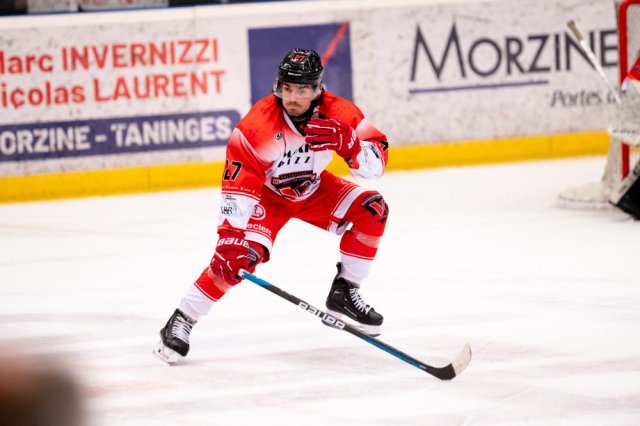 Photo hockey match Morzine-Avoriaz - Valenciennes le 31/03/2024