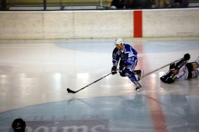 Photo hockey match Reims* - Caen  le 17/10/2009