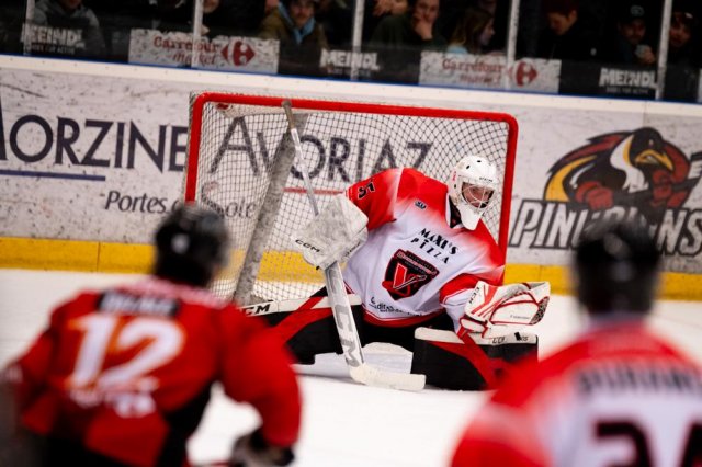 Photo hockey match Morzine-Avoriaz - Valenciennes le 31/03/2024