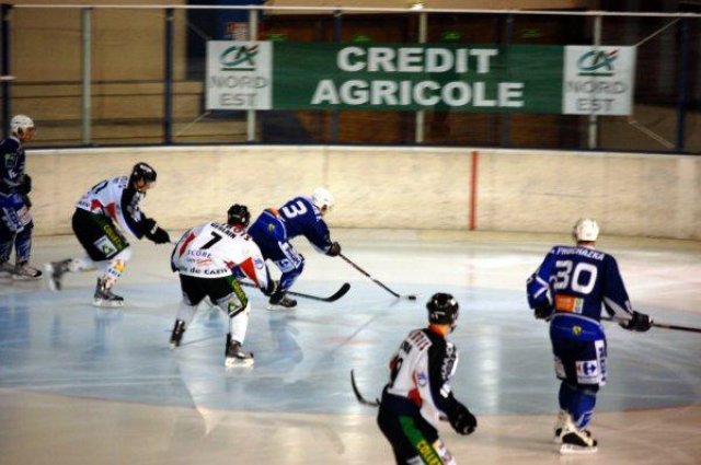 Photo hockey match Reims* - Caen  le 17/10/2009