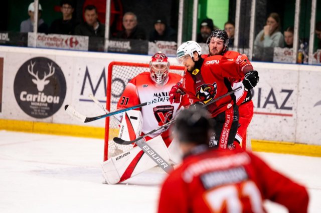 Photo hockey match Morzine-Avoriaz - Valenciennes le 31/03/2024