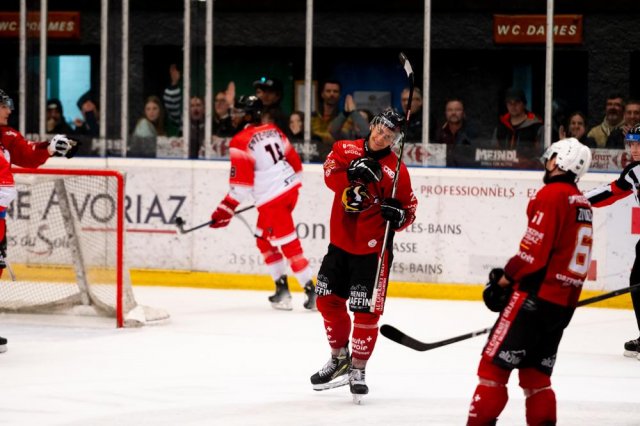 Photo hockey match Morzine-Avoriaz - Valenciennes le 31/03/2024