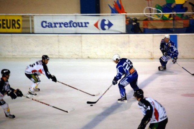Photo hockey match Reims* - Caen  le 17/10/2009