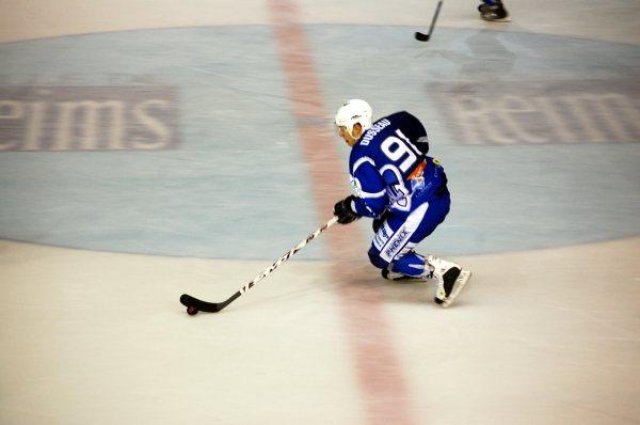 Photo hockey match Reims* - Caen  le 17/10/2009