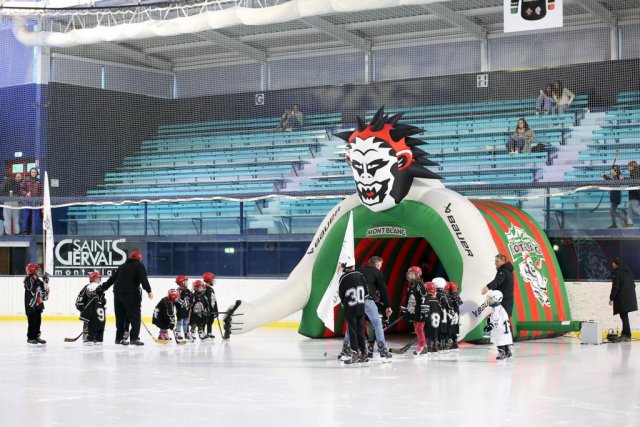 Photo hockey match Mont-Blanc - Valenciennes le 02/04/2024