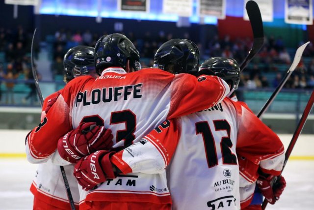 Photo hockey match Mont-Blanc - Valenciennes le 02/04/2024