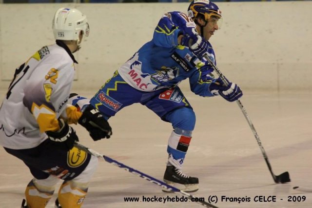 Photo hockey match Gap  - Chamonix  le 17/10/2009