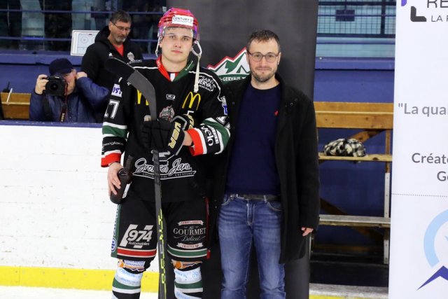 Photo hockey match Mont-Blanc - Valenciennes le 02/04/2024