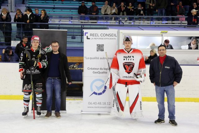 Photo hockey match Mont-Blanc - Valenciennes le 02/04/2024