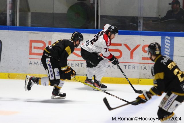 Photo hockey match Rouen - Bordeaux le 05/04/2024