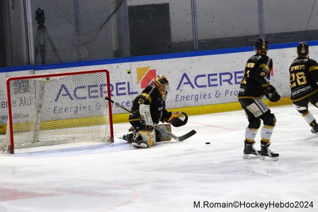 Photo hockey match Rouen - Bordeaux le 05/04/2024