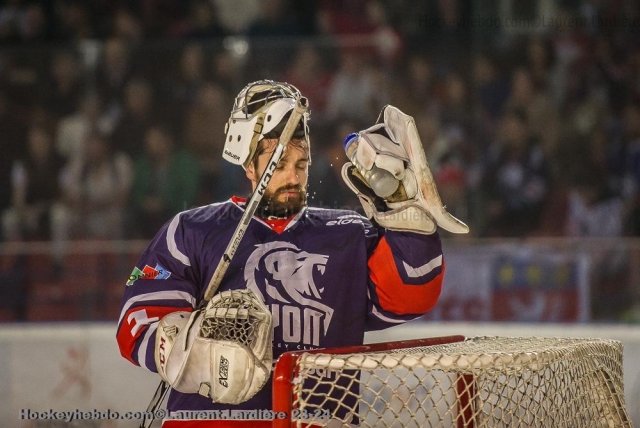 Photo hockey match Lyon - Villard-de-Lans le 06/04/2024