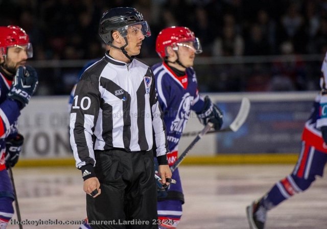 Photo hockey match Lyon - Villard-de-Lans le 06/04/2024