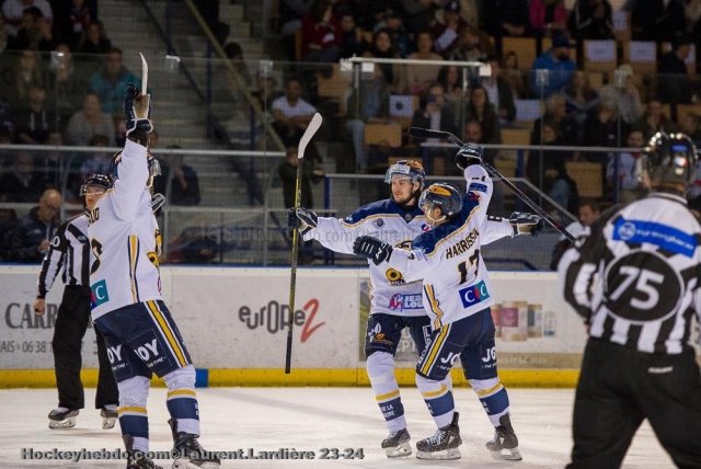Photo hockey match Lyon - Villard-de-Lans le 06/04/2024