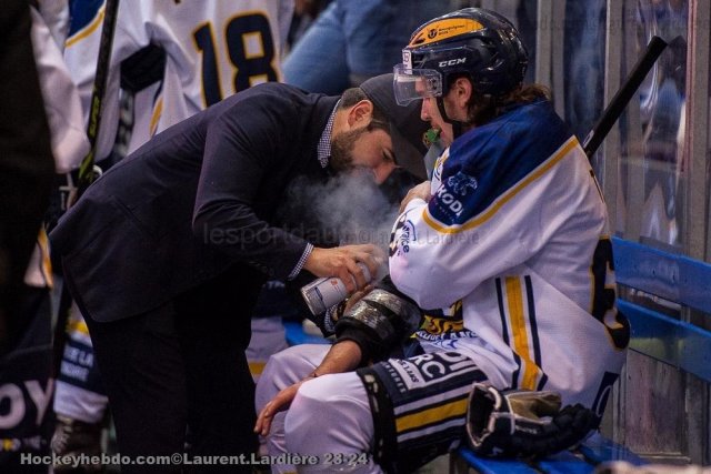 Photo hockey match Lyon - Villard-de-Lans le 06/04/2024