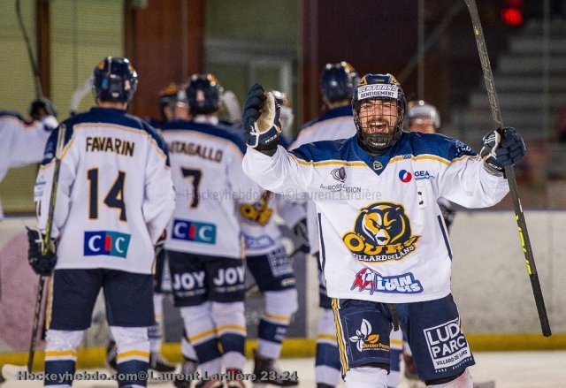 Photo hockey match Lyon - Villard-de-Lans le 06/04/2024