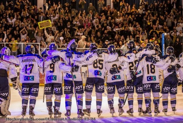 Photo hockey match Lyon - Villard-de-Lans le 06/04/2024