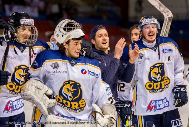 Photo hockey match Lyon - Villard-de-Lans le 06/04/2024