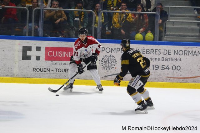 Photo hockey match Rouen - Bordeaux le 06/04/2024