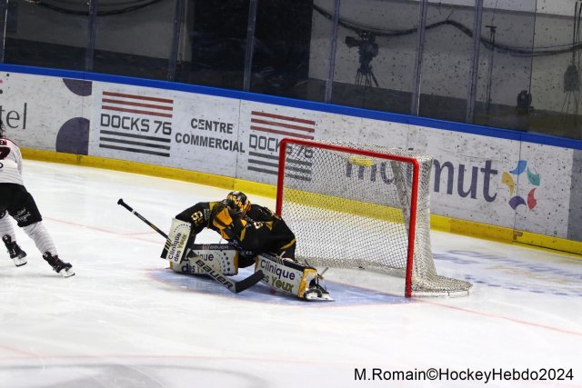 Photo hockey match Rouen - Bordeaux le 06/04/2024