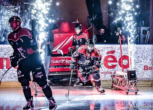 Photo hockey match Bordeaux - Rouen le 09/04/2024