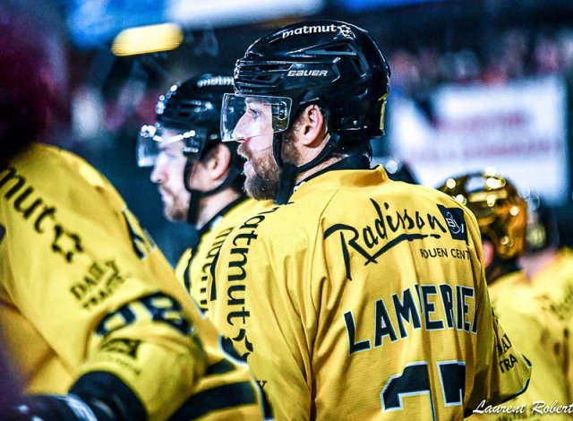 Photo hockey match Bordeaux - Rouen le 09/04/2024
