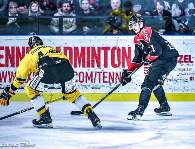 Photo hockey match Bordeaux - Rouen le 09/04/2024