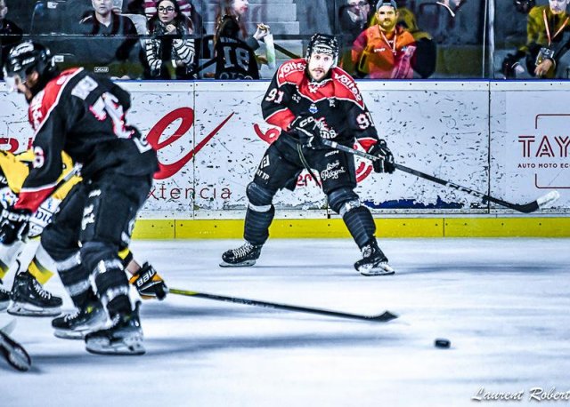 Photo hockey match Bordeaux - Rouen le 09/04/2024