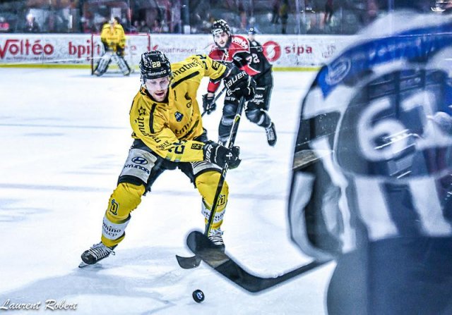 Photo hockey match Bordeaux - Rouen le 09/04/2024