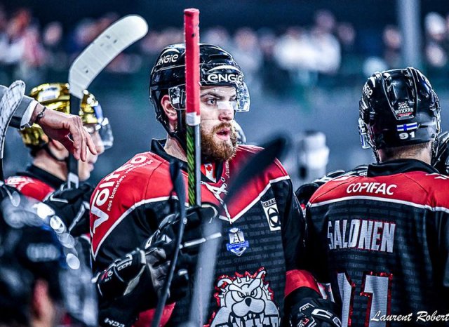 Photo hockey match Bordeaux - Rouen le 09/04/2024