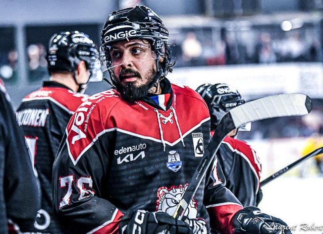 Photo hockey match Bordeaux - Rouen le 09/04/2024