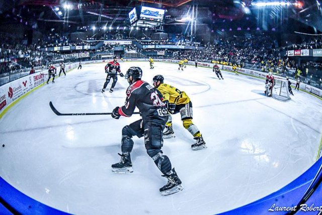 Photo hockey match Bordeaux - Rouen le 09/04/2024