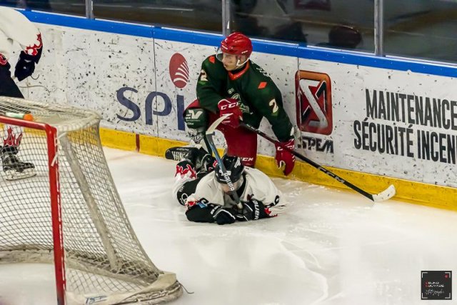 Photo hockey match Cergy-Pontoise II - Poitiers le 06/04/2024