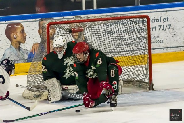 Photo hockey match Cergy-Pontoise II - Poitiers le 06/04/2024