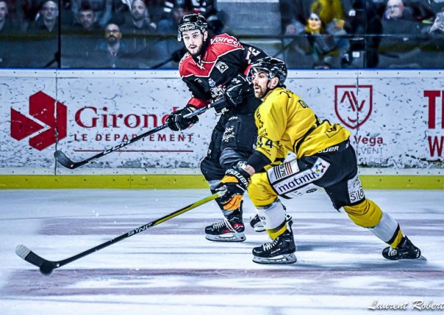 Photo hockey match Bordeaux - Rouen le 10/04/2024