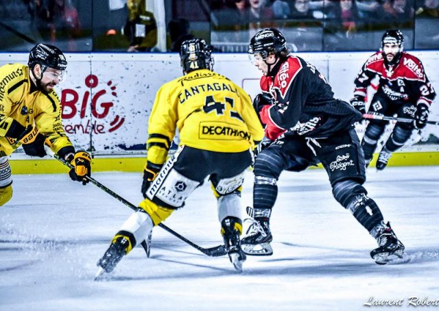 Photo hockey match Bordeaux - Rouen le 10/04/2024