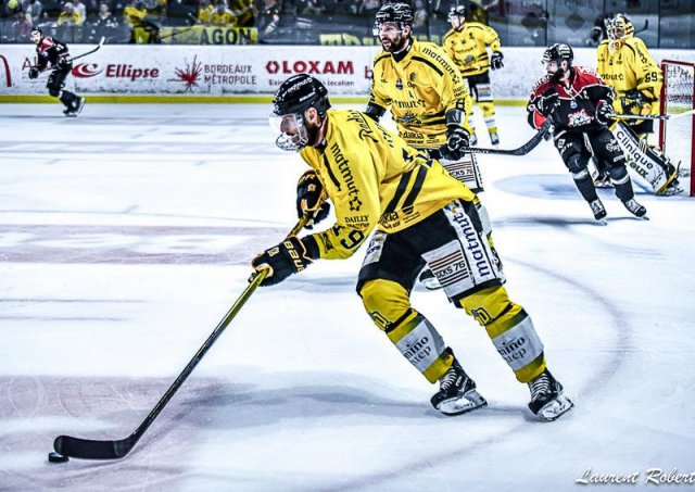Photo hockey match Bordeaux - Rouen le 10/04/2024