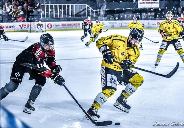 Photo hockey match Bordeaux - Rouen le 10/04/2024